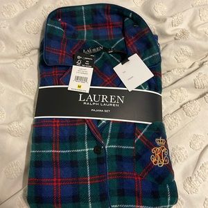 Lauren Ralph Lauren fleece pajama set